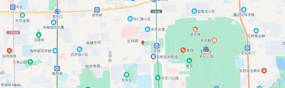 北京福长街_公交站地图_北京公交_妙搜公交查询2025