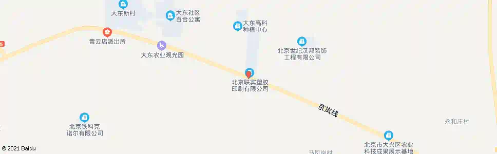 北京鲍新庄北口_公交站地图_北京公交_妙搜公交查询2025