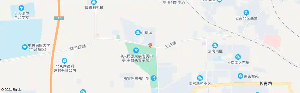 北京王佐_公交站地图_北京公交_妙搜公交查询2025