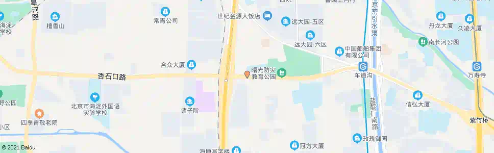 北京四季青桥东_公交站地图_北京公交_妙搜公交查询2025