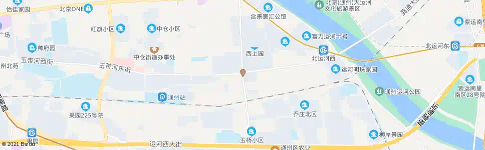 北京玉桥中路北口_公交站地图_北京公交_妙搜公交查询2025