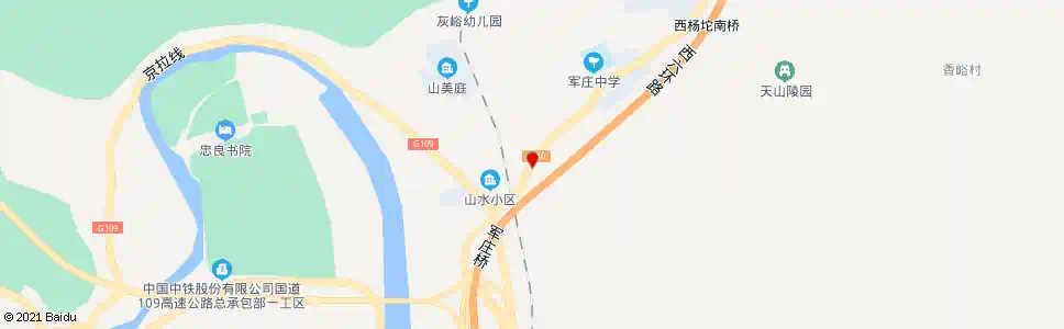 北京灰峪村_公交站地图_北京公交_妙搜公交查询2025