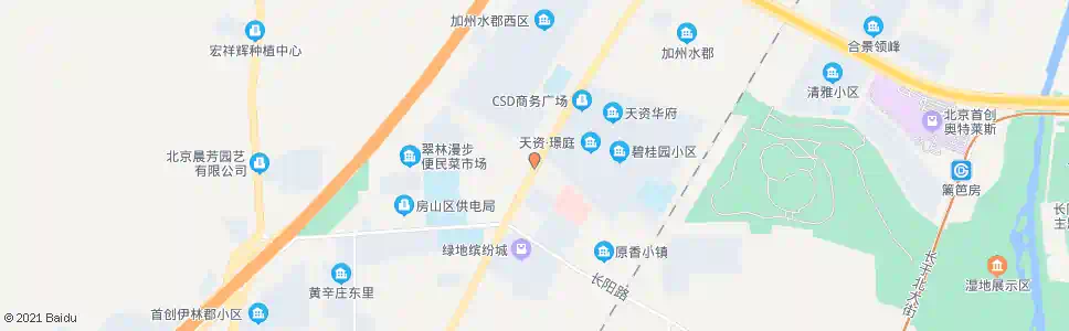 北京长阳碧桂园_公交站地图_北京公交_妙搜公交查询2025