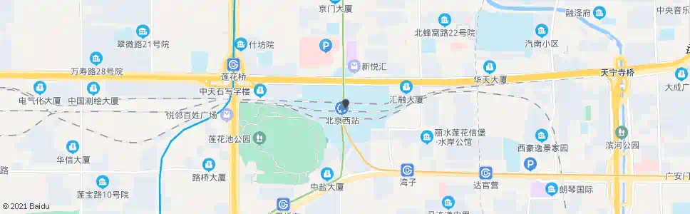 北京长店小区西街_公交站地图_北京公交_妙搜公交查询2025