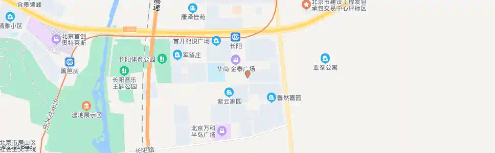 北京长政南街_公交站地图_北京公交_妙搜公交查询2025