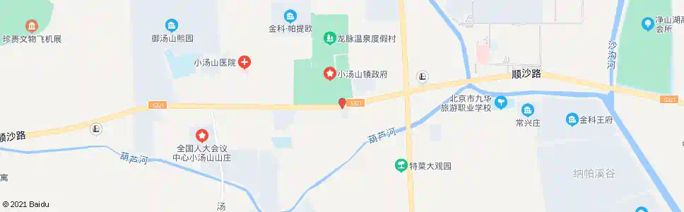 北京小汤山镇政府_公交站地图_北京公交_妙搜公交查询2025