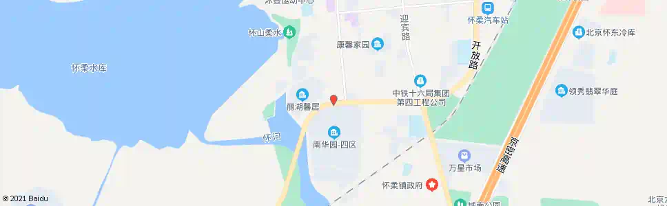 北京南华园四区_公交站地图_北京公交_妙搜公交查询2025