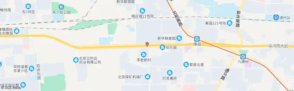 北京李老新村_公交站地图_北京公交_妙搜公交查询2025
