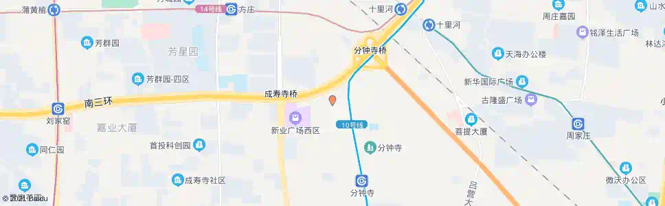 北京周家庄路西口_公交站地图_北京公交_妙搜公交查询2025
