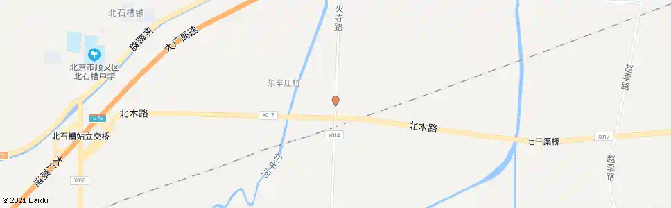 北京东辛庄_公交站地图_北京公交_妙搜公交查询2025