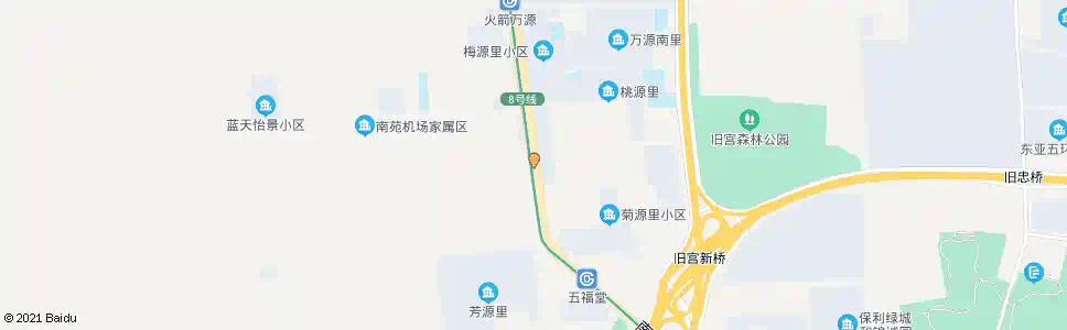 北京东营房_公交站地图_北京公交_妙搜公交查询2025