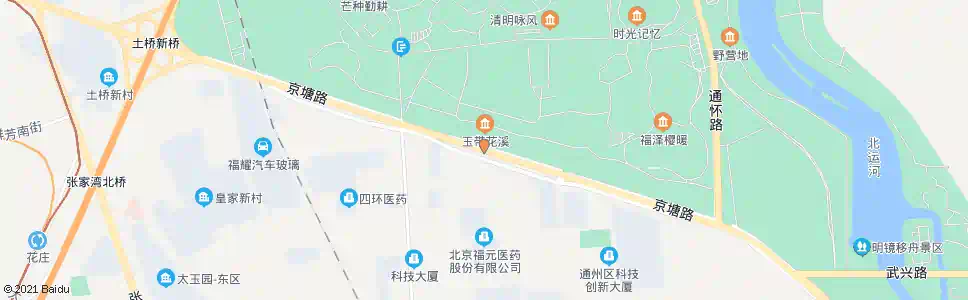 北京张辛庄村西_公交站地图_北京公交_妙搜公交查询2025