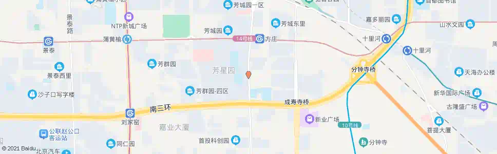 北京方庄桥北_公交站地图_北京公交_妙搜公交查询2025
