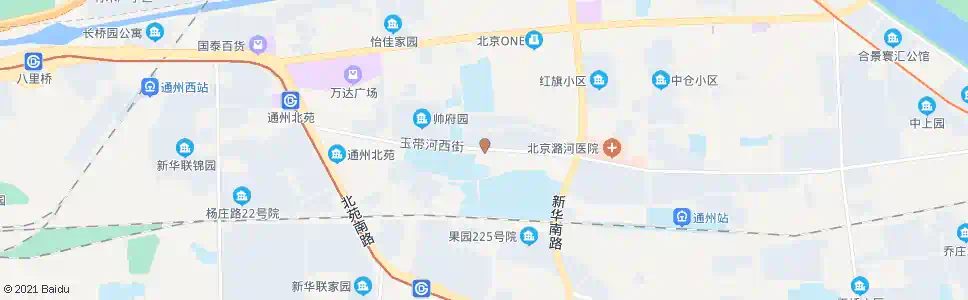 北京后南仓东里_公交站地图_北京公交_妙搜公交查询2025