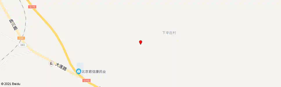 北京下辛庄_公交站地图_北京公交_妙搜公交查询2025