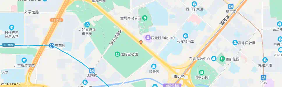 北京望京桥东_公交站地图_北京公交_妙搜公交查询2025