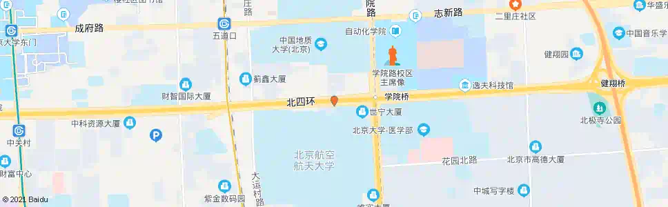 北京学院桥西_公交站地图_北京公交_妙搜公交查询2025