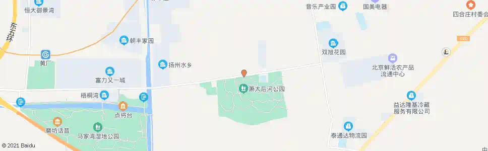 北京郎各庄东_公交站地图_北京公交_妙搜公交查询2025