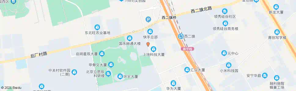 北京软件园广场_公交站地图_北京公交_妙搜公交查询2025