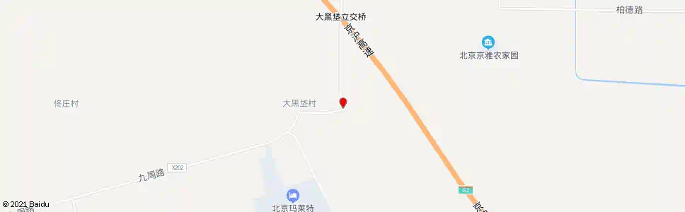 北京九周路桥北_公交站地图_北京公交_妙搜公交查询2025
