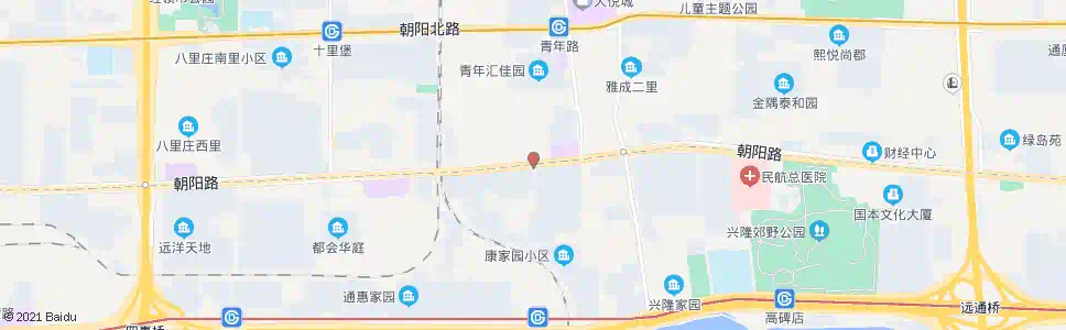 北京甘露园_公交站地图_北京公交_妙搜公交查询2025
