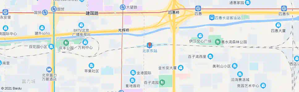 北京望京北路东口(东行)_公交站地图_北京公交_妙搜公交查询2025