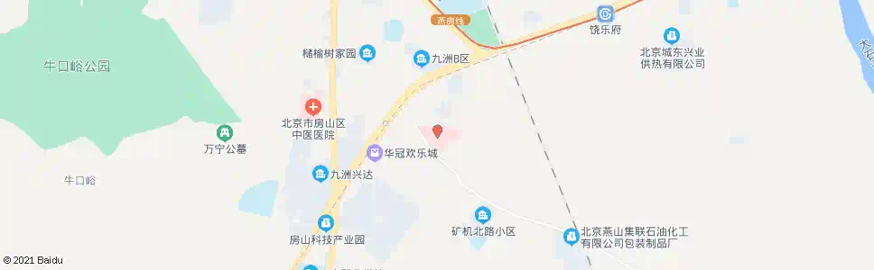 北京房山第一医院_公交站地图_北京公交_妙搜公交查询2025