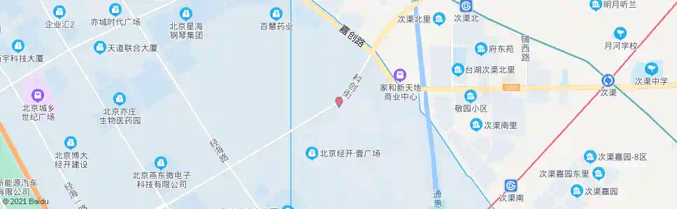 北京定海园北_公交站地图_北京公交_妙搜公交查询2025