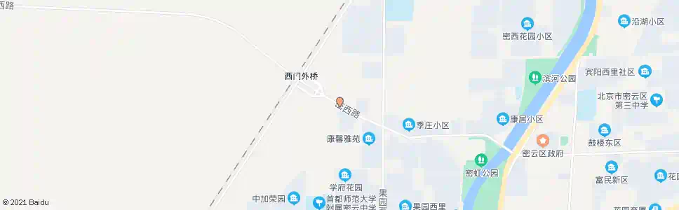 北京季庄西站_公交站地图_北京公交_妙搜公交查询2025