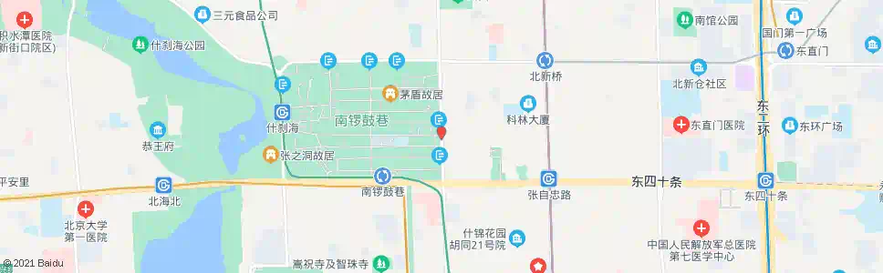 北京北兵马司_公交站地图_北京公交_妙搜公交查询2025
