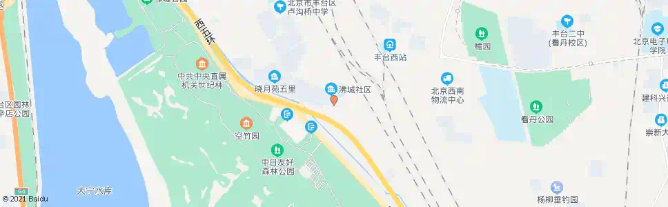 北京晓月苑公交场站_公交站地图_北京公交_妙搜公交查询2025