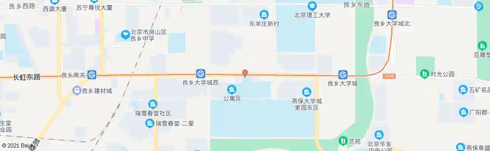 北京东羊庄_公交站地图_北京公交_妙搜公交查询2025