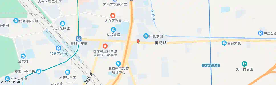 北京大兴桥东_公交站地图_北京公交_妙搜公交查询2025
