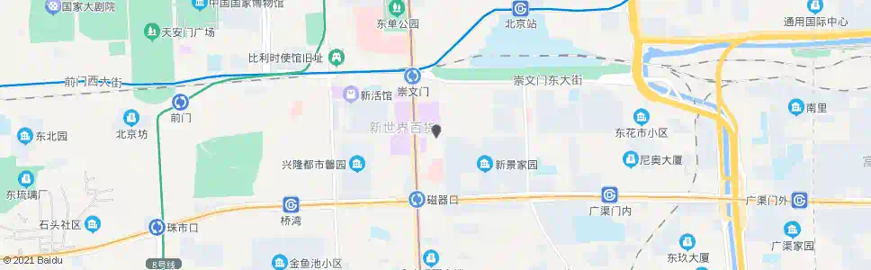 北京羊市口_公交站地图_北京公交_妙搜公交查询2025
