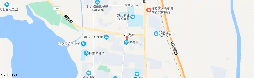 北京怀柔妇幼保健院_公交站地图_北京公交_妙搜公交查询2025
