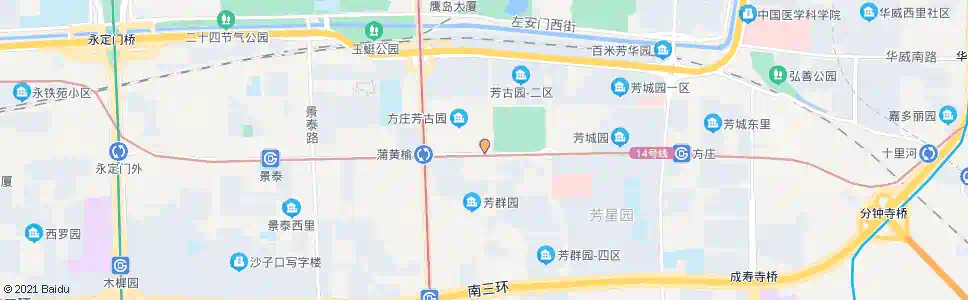 北京芳古园_公交站地图_北京公交_妙搜公交查询2025