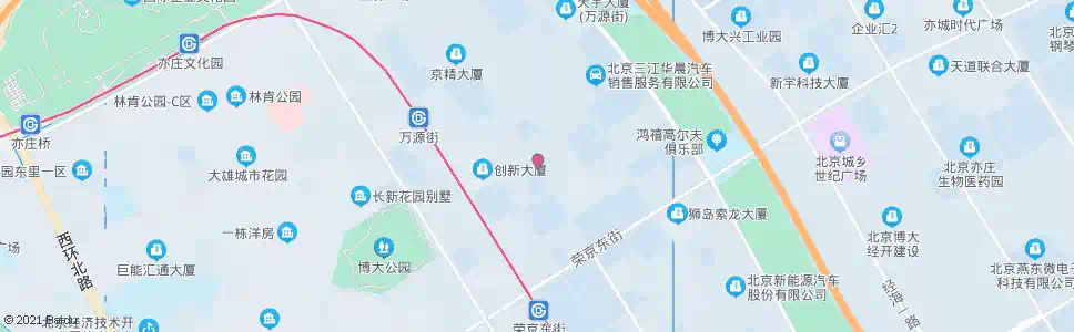 北京永昌北路_公交站地图_北京公交_妙搜公交查询2025
