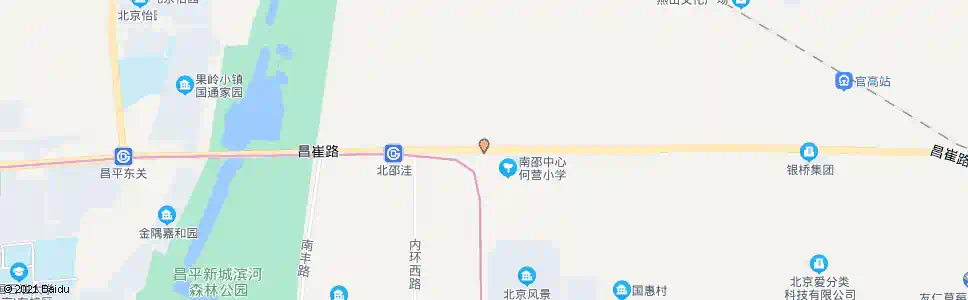 北京小北哨_公交站地图_北京公交_妙搜公交查询2025