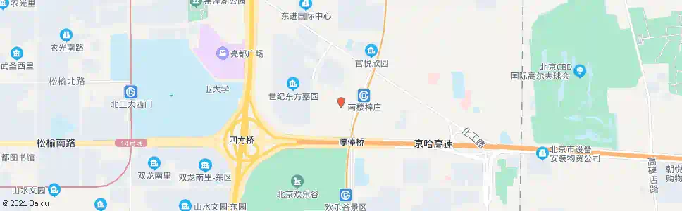北京紫南家园西站_公交站地图_北京公交_妙搜公交查询2025