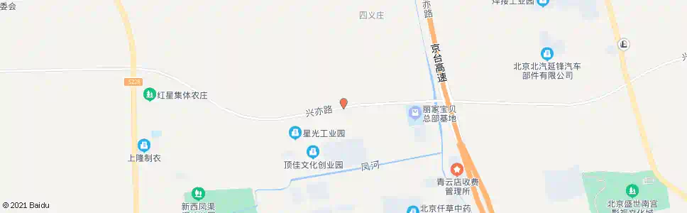 北京新建开发区东口_公交站地图_北京公交_妙搜公交查询2025