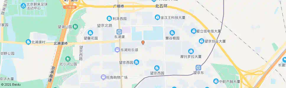 北京望京花园_公交站地图_北京公交_妙搜公交查询2025