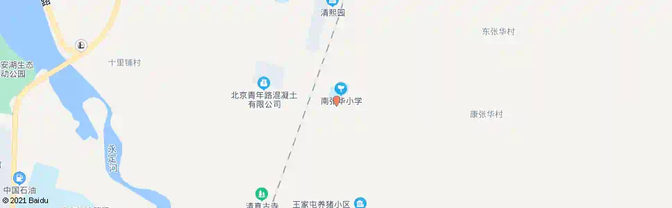 北京南张华北口_公交站地图_北京公交_妙搜公交查询2025