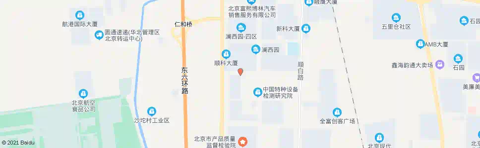 北京澜西园_公交站地图_北京公交_妙搜公交查询2025