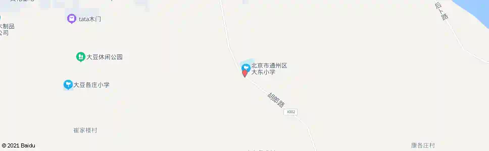 北京大东各庄村_公交站地图_北京公交_妙搜公交查询2025