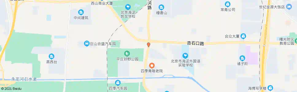 北京南平庄路口南_公交站地图_北京公交_妙搜公交查询2025