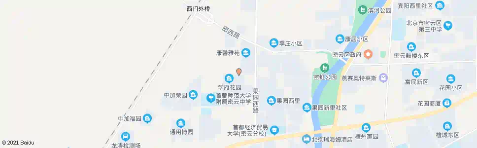 北京学府花园_公交站地图_北京公交_妙搜公交查询2025