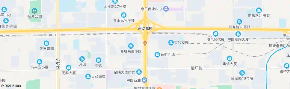 北京青塔_公交站地图_北京公交_妙搜公交查询2025