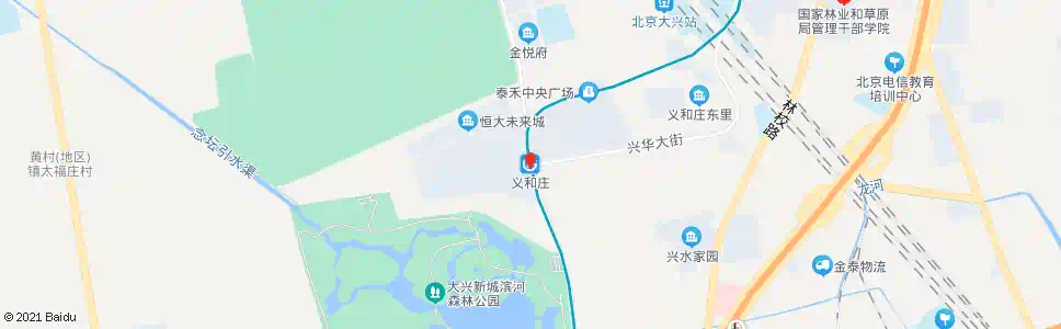 北京义和庄站_公交站地图_北京公交_妙搜公交查询2025
