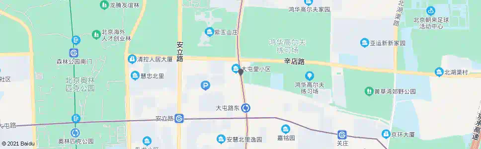 北京北苑路大屯北站_公交站地图_北京公交_妙搜公交查询2025