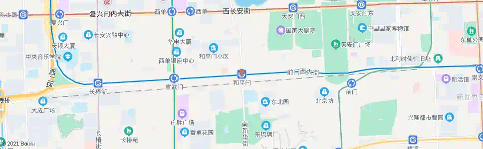 北京和平门站_公交站地图_北京公交_妙搜公交查询2025